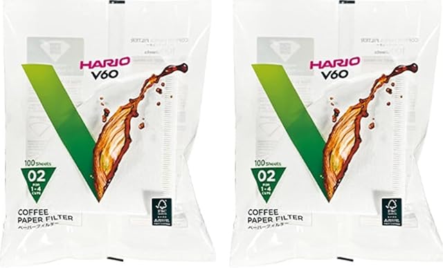 Filtros de papel Hario V60 talla 02