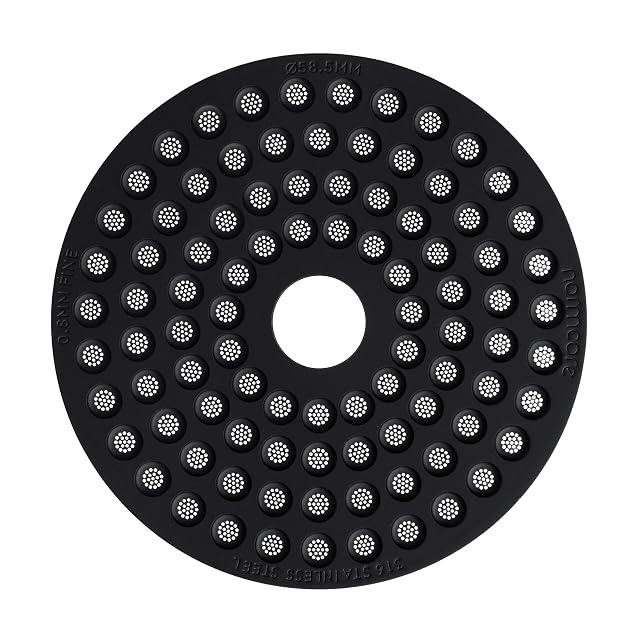 Rejilla de pastilla de acero inoxidable Normcore para espresso